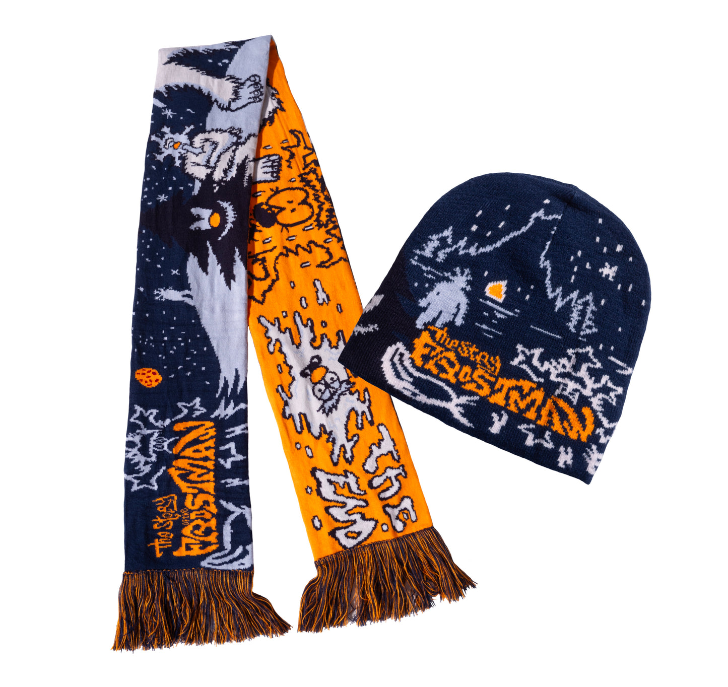 The Frostman Pack (Scarf + Reversible Beanie)
