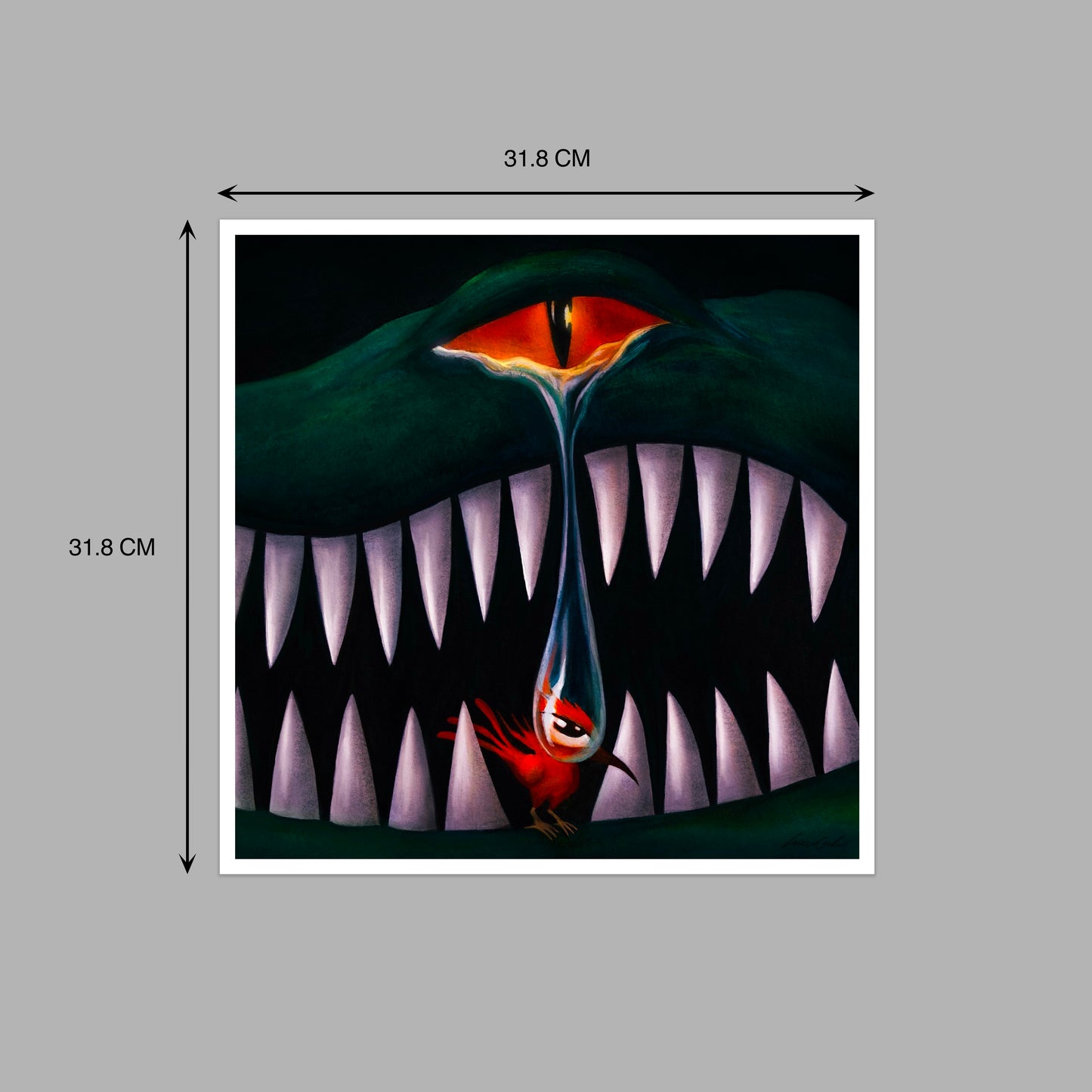 Les Larmes Du Crocodile - Limited Edition Print