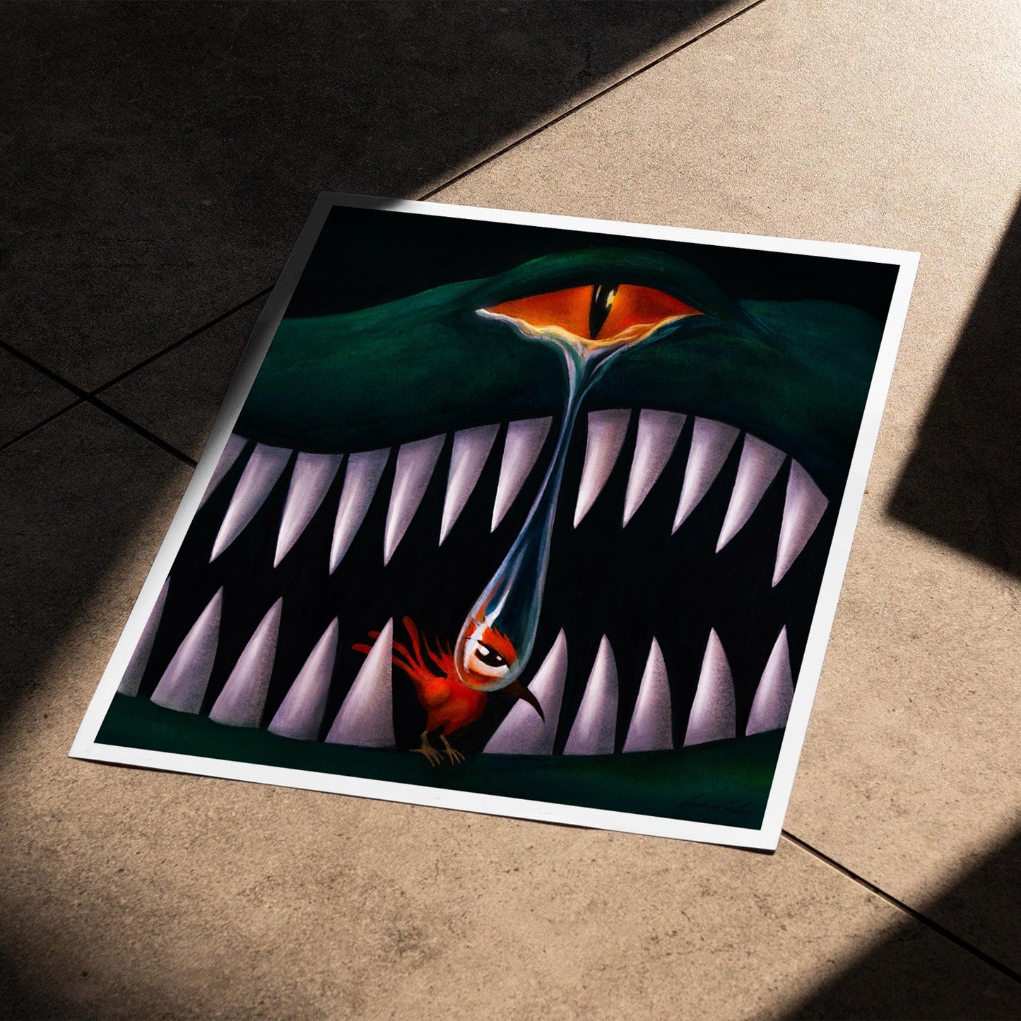 Les Larmes Du Crocodile - Limited Edition Print