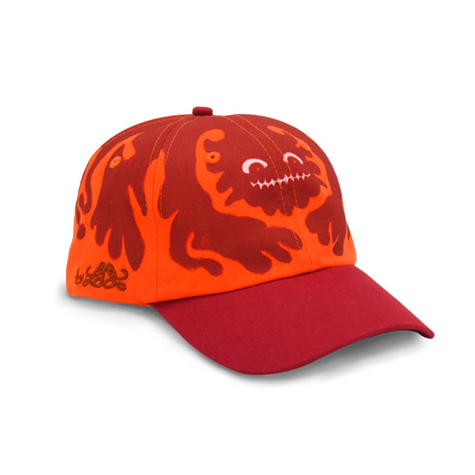 SHADOW CAP (orange & Raspberry)