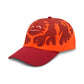 SHADOW CAP (orange & Raspberry)