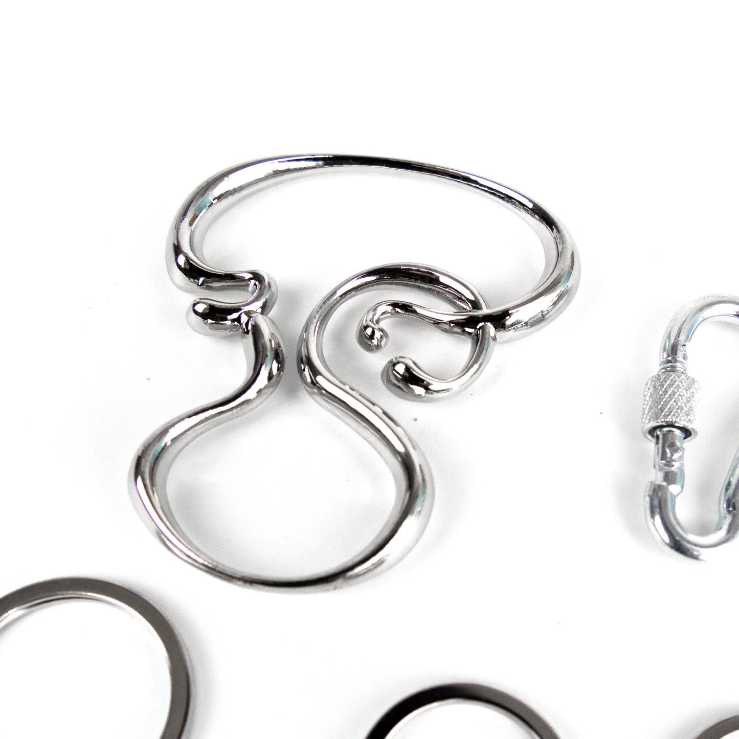 KEY HOLDER SET (Jewel & Rubber keychains)