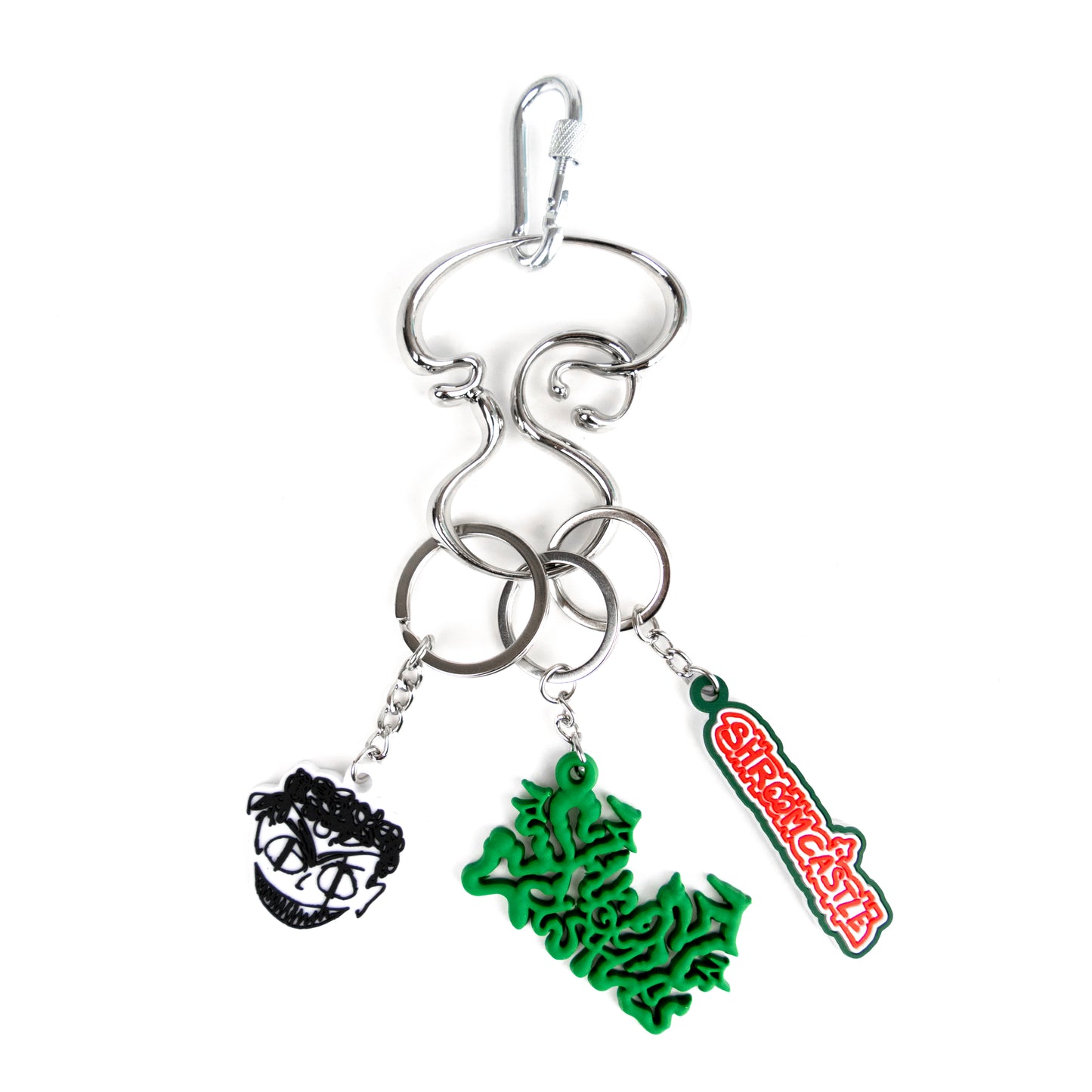 KEY HOLDER SET (Jewel & Rubber keychains)