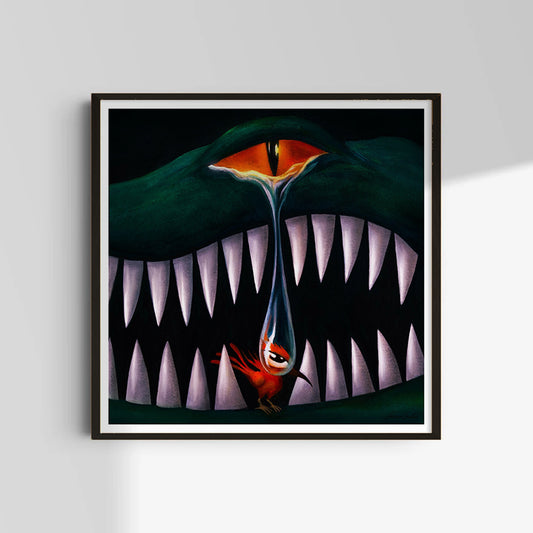 Les Larmes Du Crocodile - Limited Edition Print