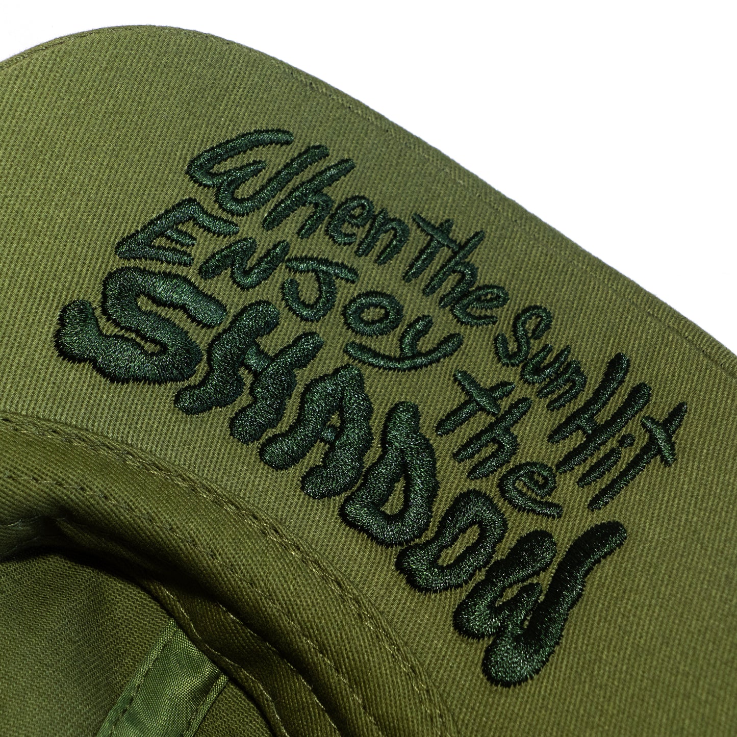 SHADOW CAP (moss green)