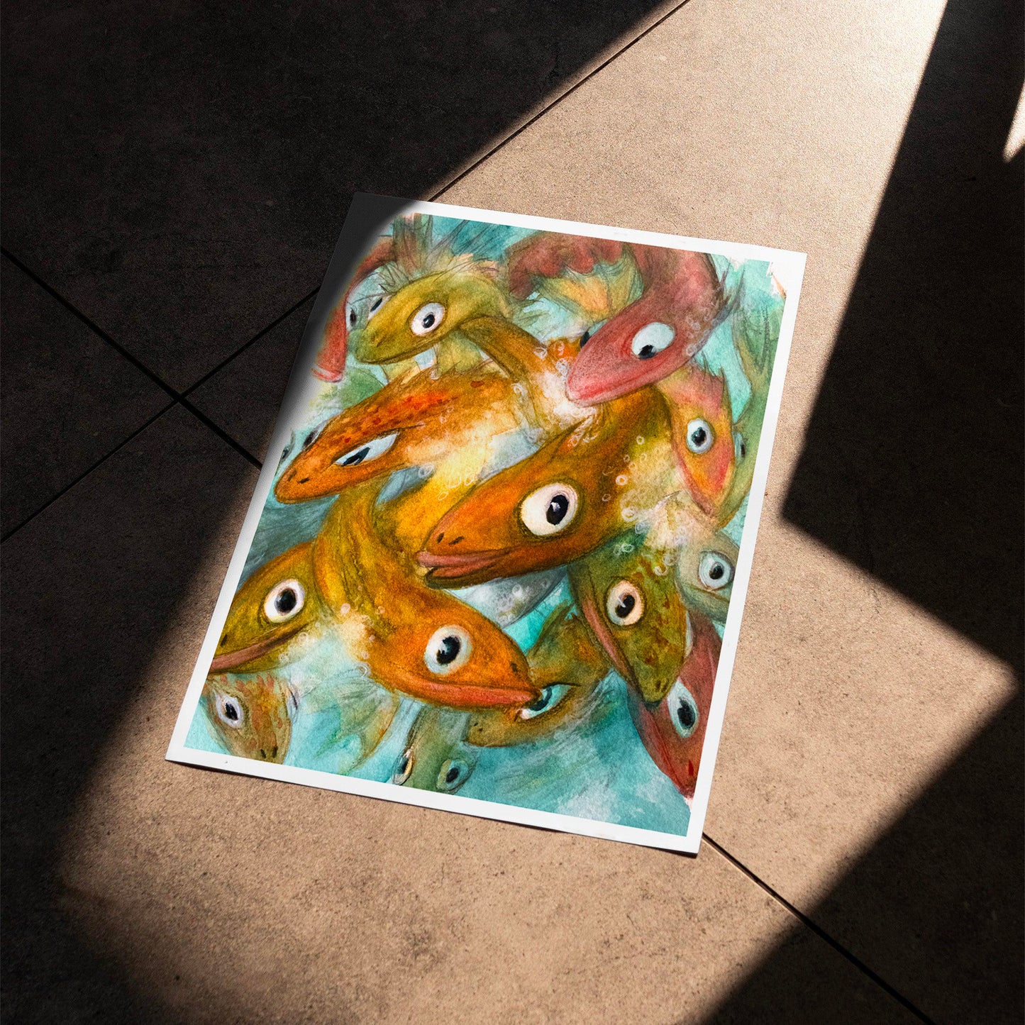 Node Fish - Limited Edition Print