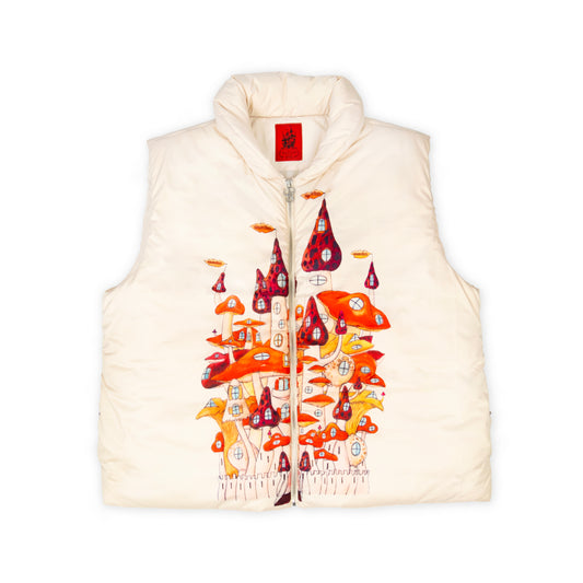 SHROOMCASTLE Puffer Vest (PREORDERS)