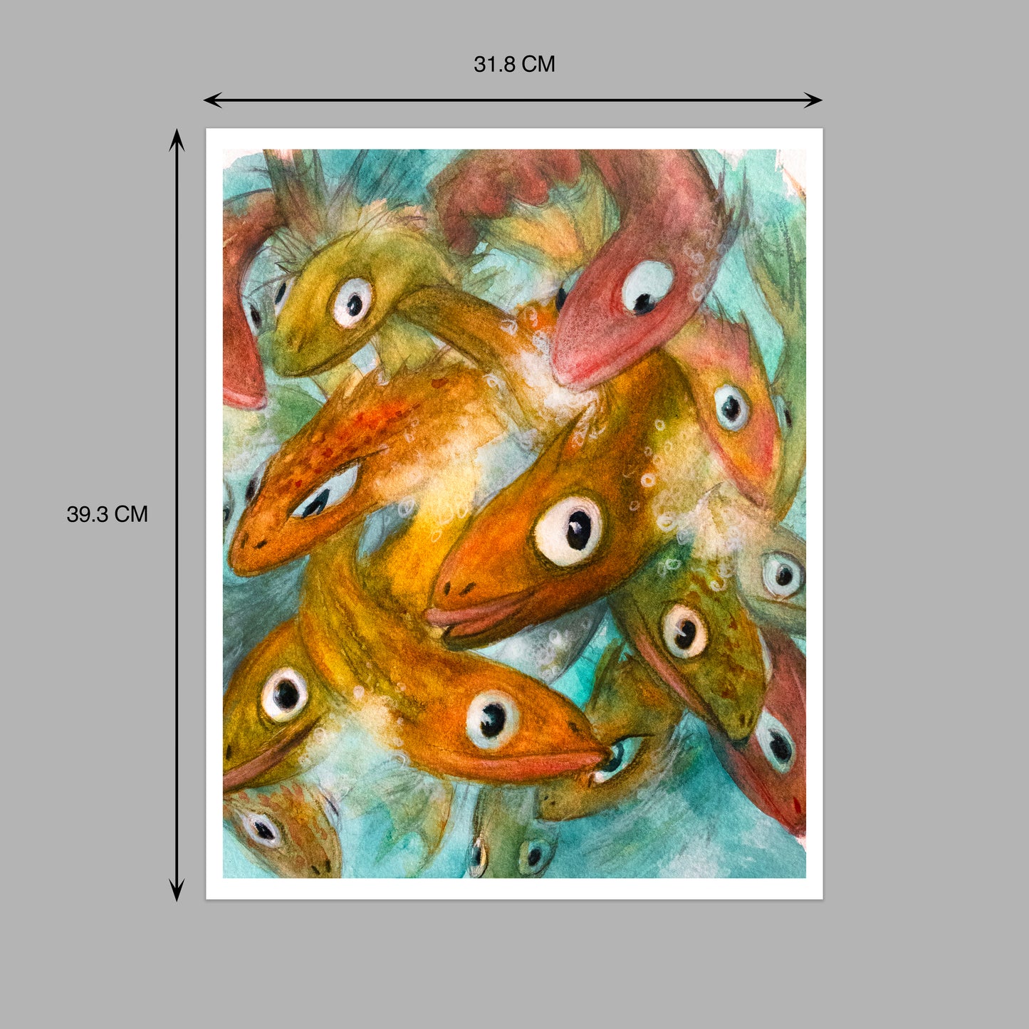 Node Fish - Limited Edition Print